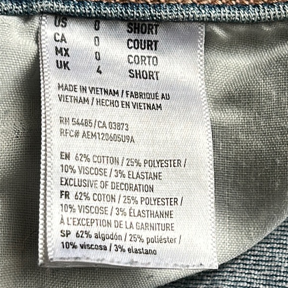 American Eagle jeans, size o, light wash - Picture 5 of 8